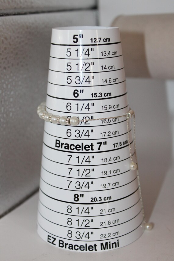 Adjustable Thin Silver Beaded Bracelet Size Black… - image 2