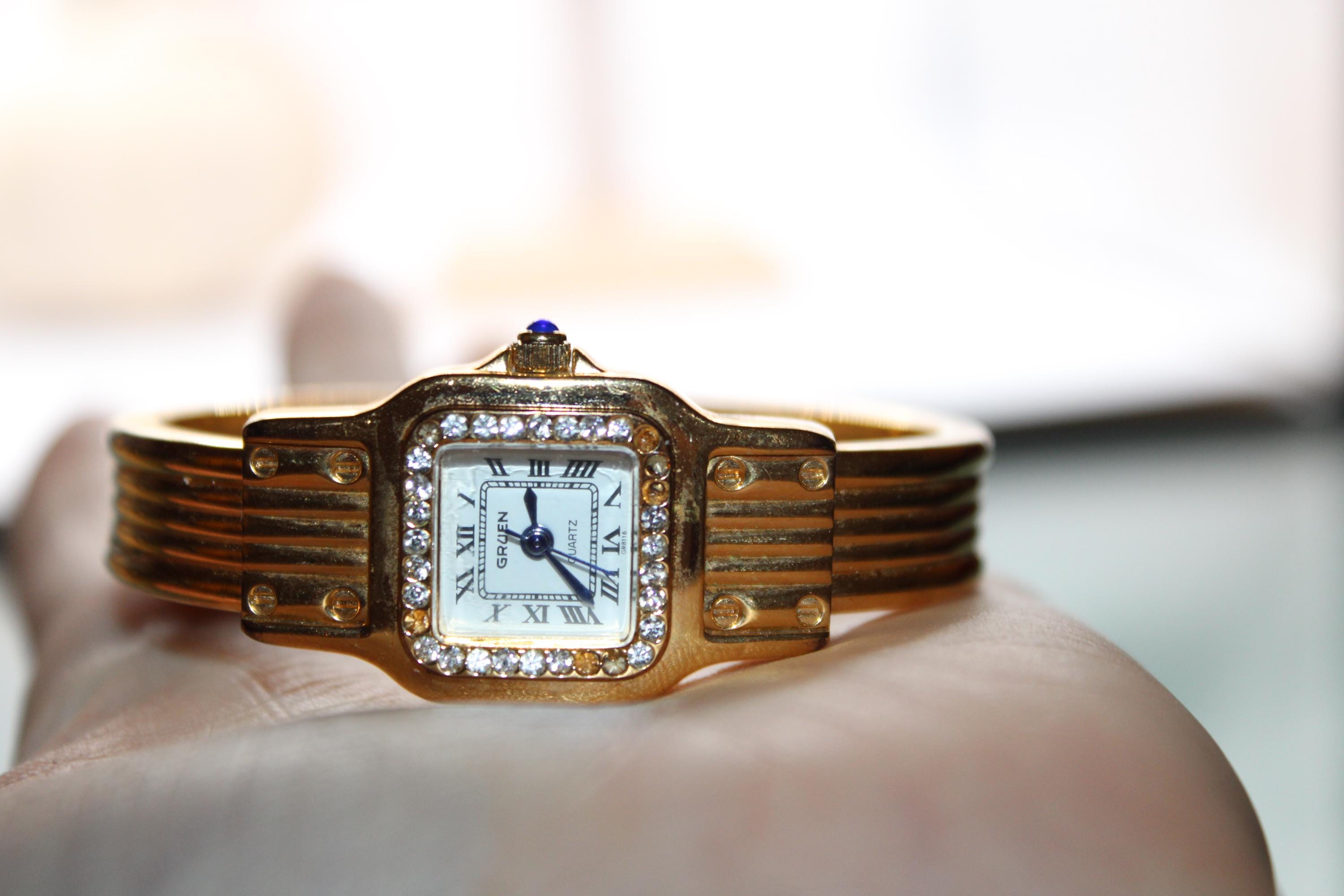 Square Gruen Watch - Etsy