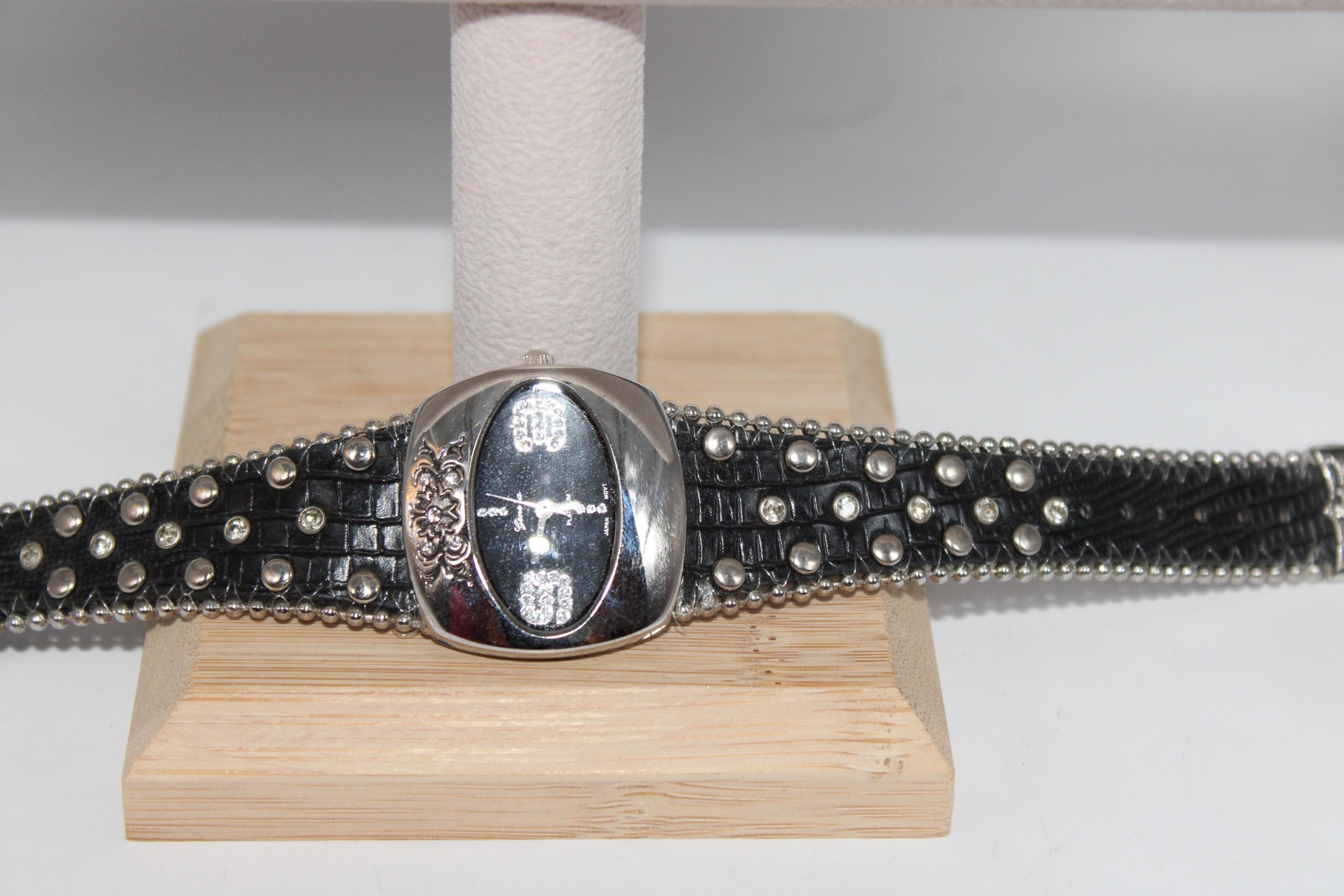 Geneva Black Face Watch - Etsy