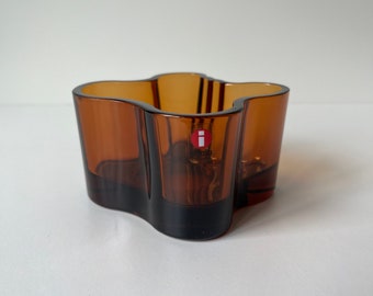 Iittala Alvar Aalto 55 mm votief "amber"