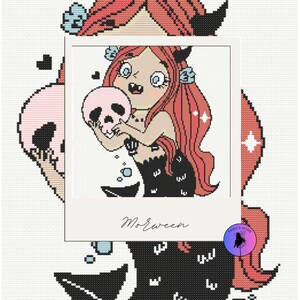 Morwen cross stitch pattern