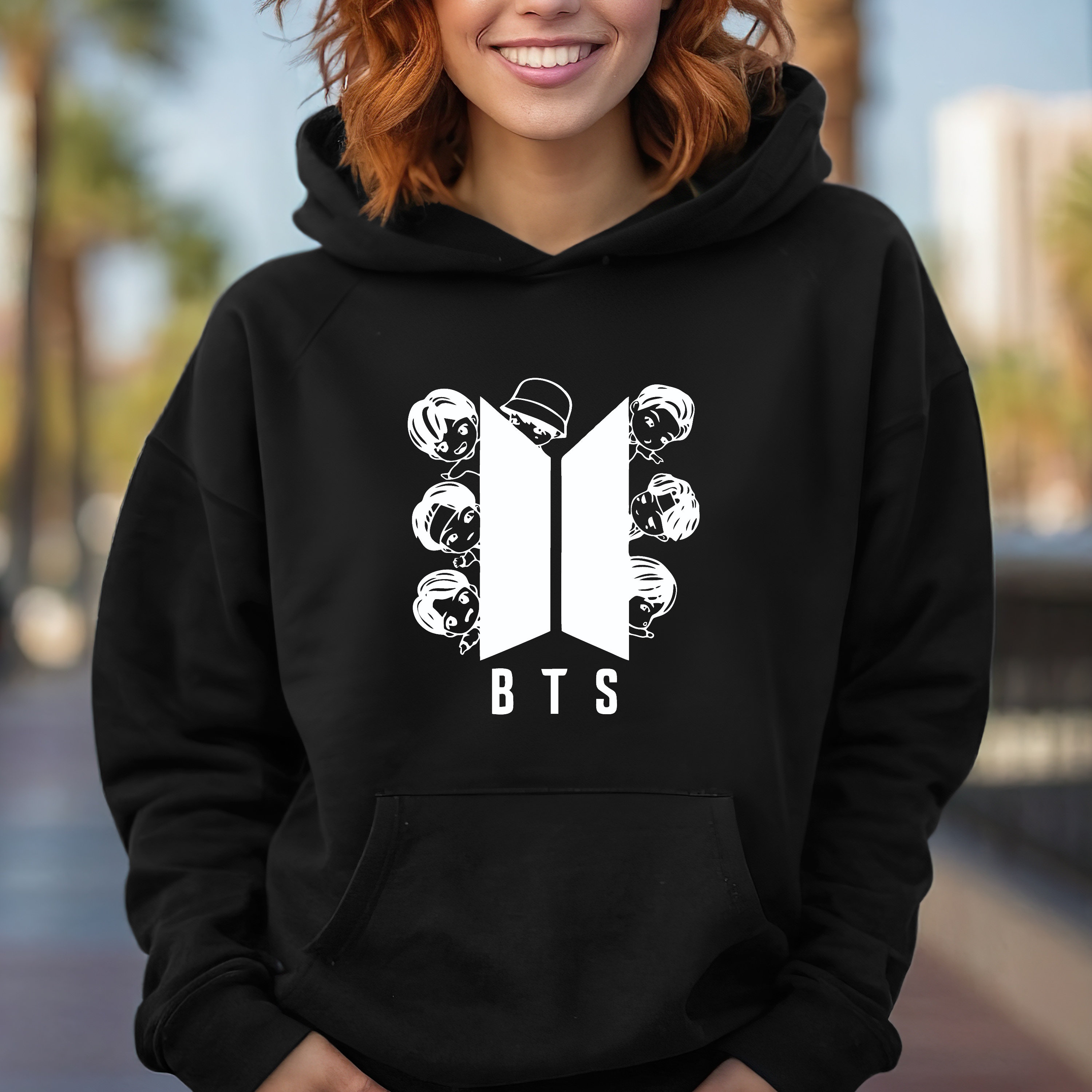 Hoodie Bts Lazada Pullover Sweater Lazada Bts Hoodie Buy Bts
