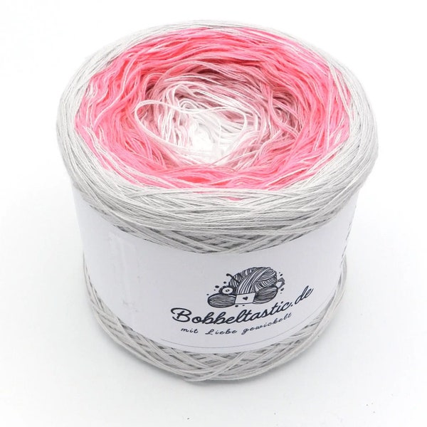 Bobbel gradient yarn Candy Dream 3-ply 1,30Eur/100 M wool yarn