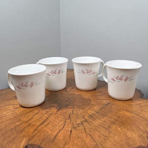 Set of 4 Vintage Corning Coffee Mug/cup