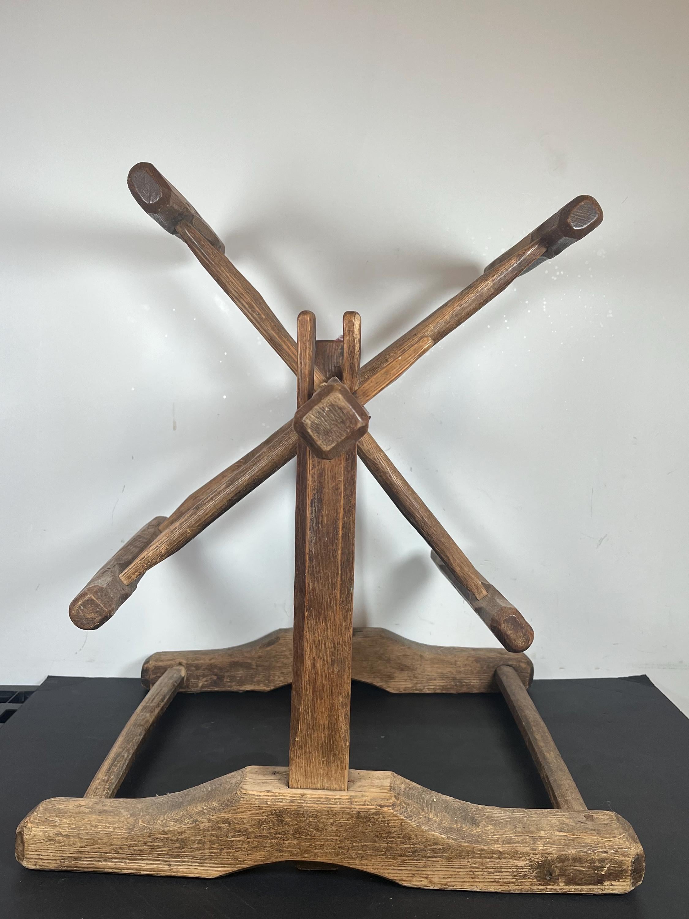 アンティークな原始的な木製糸巻き機 - Etsy 日本