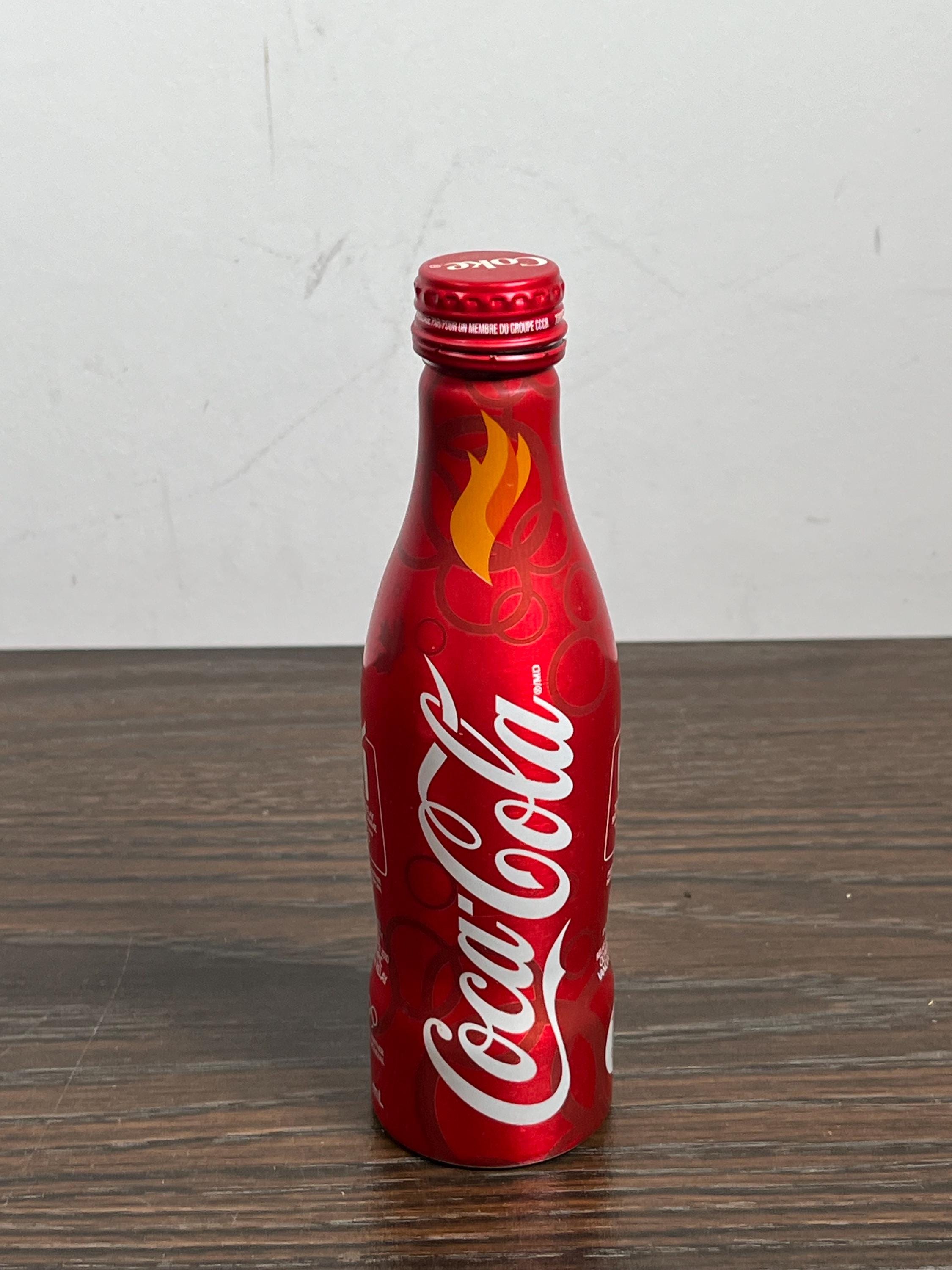 コカ・コーラ アルミ製赤ボトル 開封済み 250ml バンクーバー