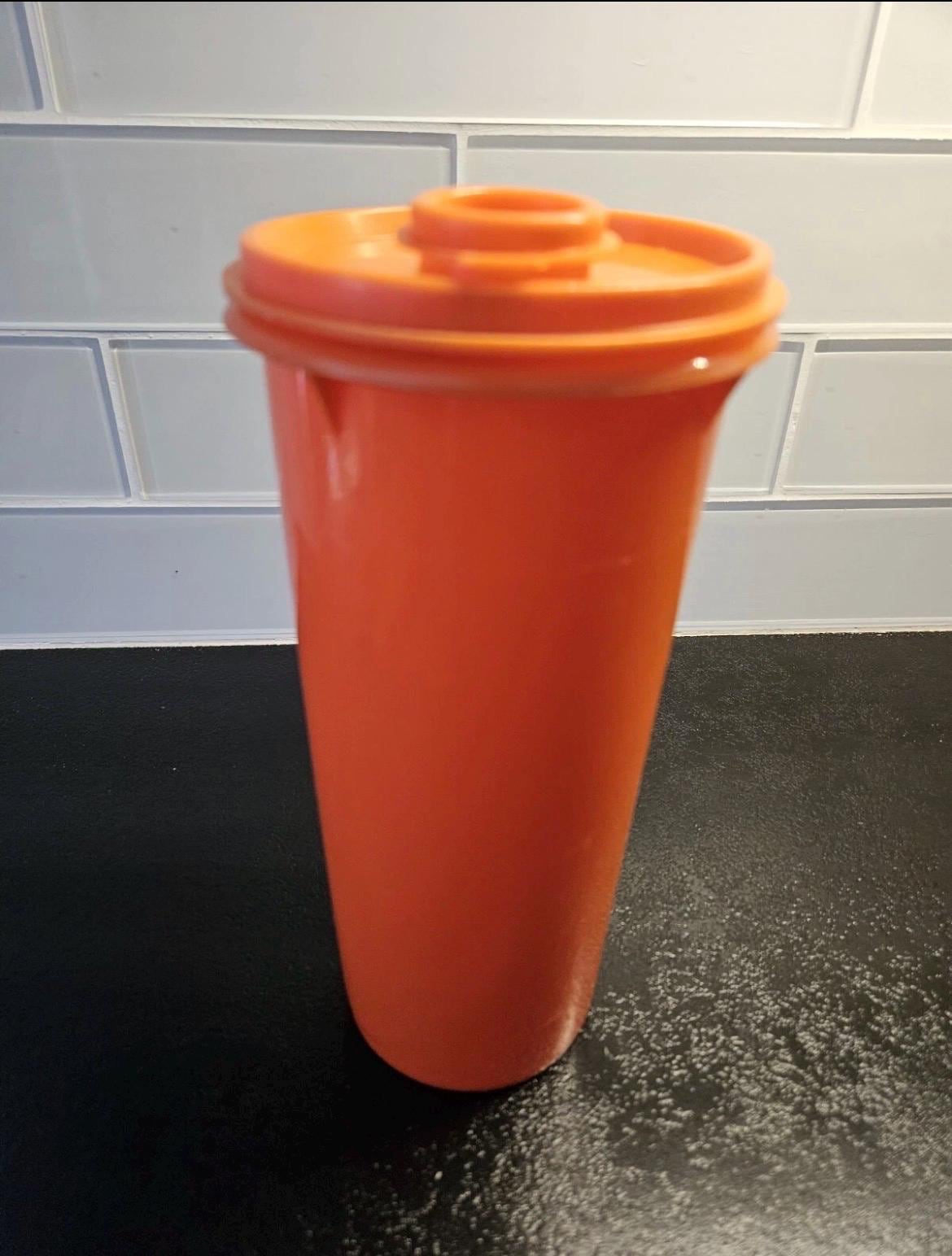TUPPERWARE : BOITE Poubelle D Angle Orange EUR 10,00 - FR