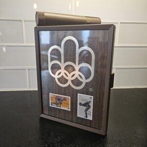 Porte-clés Officiel Des Jeux Olympiques De Montréal 1976 – Équipe Yougoslavie, Vintage Doré