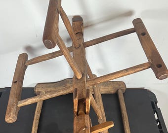 アンティークな原始的な木製糸巻き機 - Etsy 日本