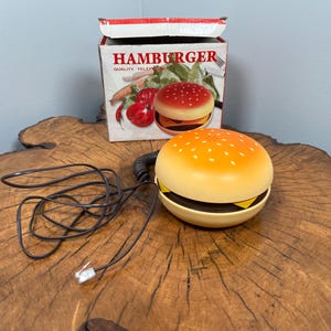 Telefono Cablato Hamburger – Oggetto Curioso E Funzionale Per La Casa, Regalo Simpatico - 2