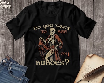 Plague Skeleton Meme T-Shirt – Funny Medieval Black Death Buboes History Tee