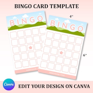 Modelo de cartão de bingo, modelo de bingo, bingo personalizado, modelo de bingo Canva, modelo de bingo em branco, cartão de bingo, modelo de jogo de bingo
