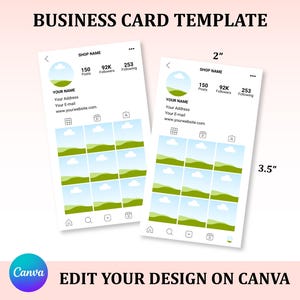 Visitenkarte Vorlage, Canva Visitenkarte, Druckvorlage Visitenkarte, Visitenkarte svg, Diy Visitenkarte