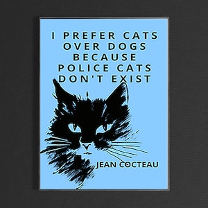 Jean cocteau cat - Etsy 日本