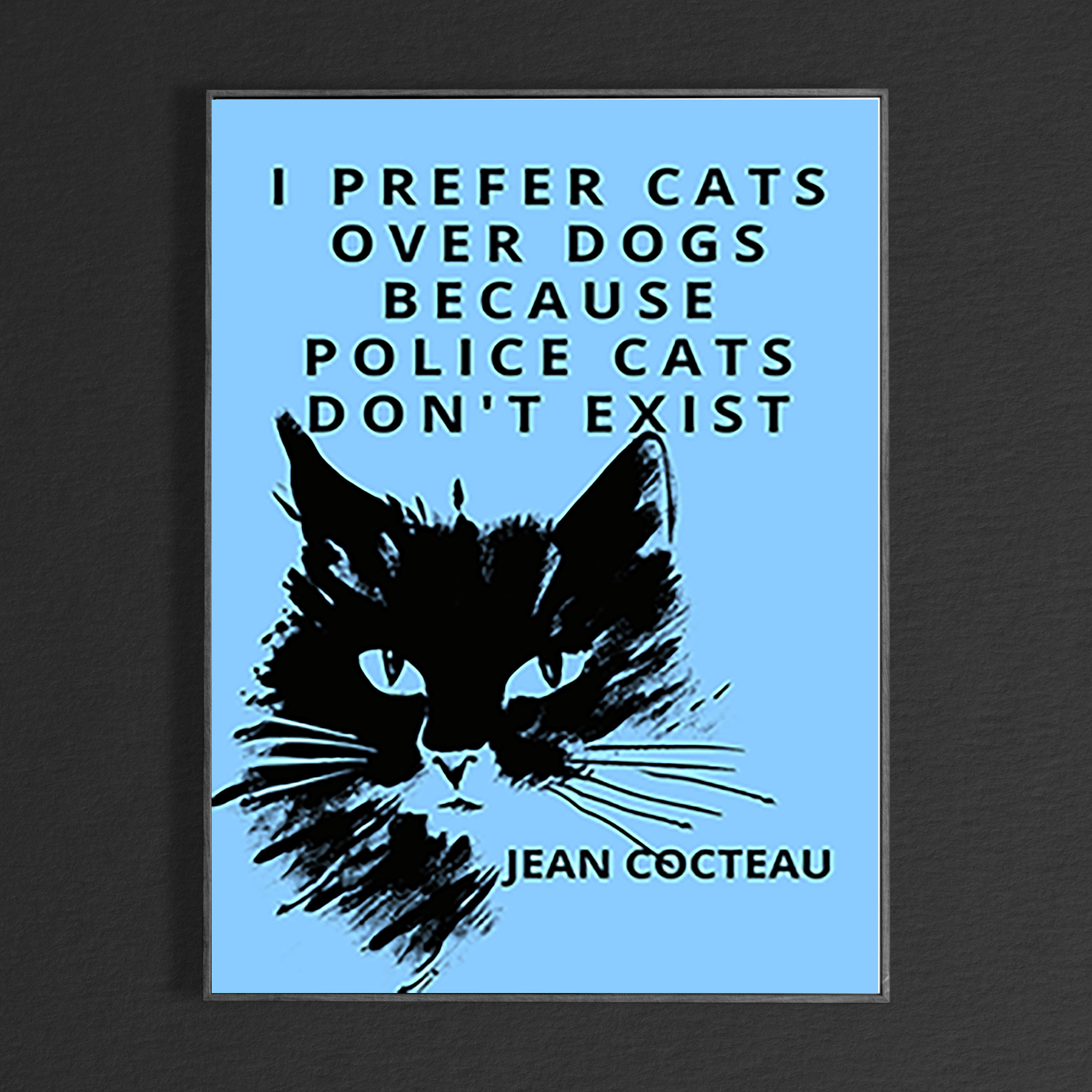 Cat Quote by Jean Cocteau, Jean Cocteau Quote, Cat Lover Gift, Book Quote,  Literary Gifts, Literary Quotes, Cat Poster, Digital Download - Etsy New  Zealand, image size:3000x3000