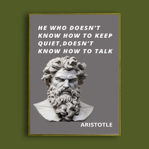 Aristotle quotes,Greek Philosophy A rt, Aristotle Poster, Philosopher quotable, Ancient Greece, Athens, Digital download