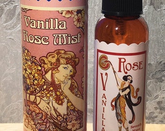 Rose Vanilla Mist - Perfume Spray