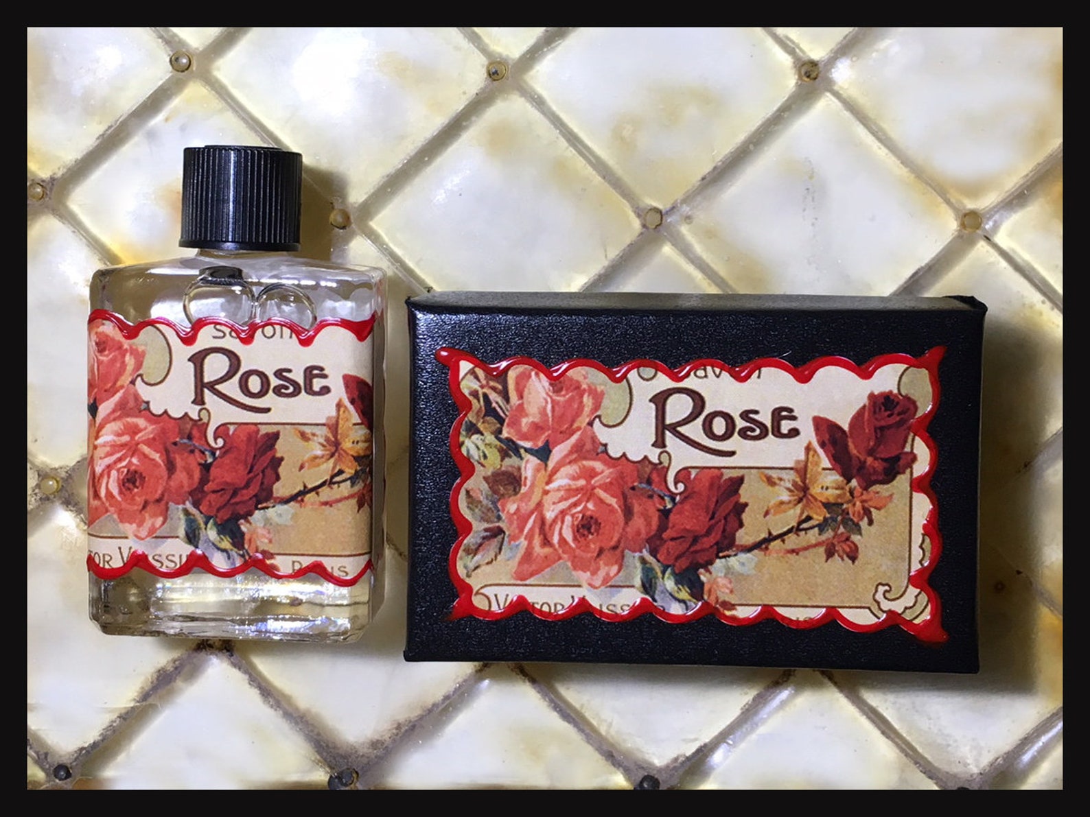 Rose Perfume Oil Etsy