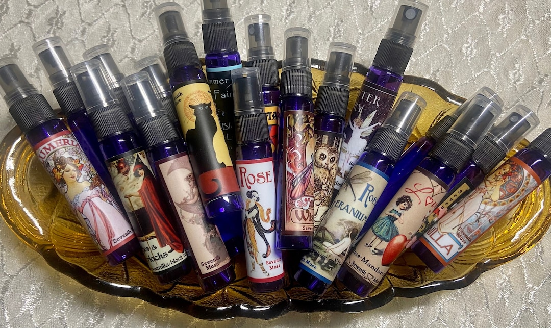 Sample travel purse size perfume mists etsy