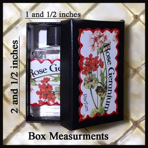 Rose Geranium Perfume Oil - Etsy