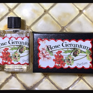 Rose Geranium Perfume Oil - Etsy