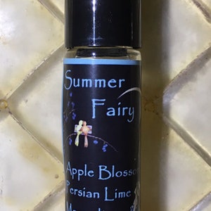 Fairy Blend Roll-On Perfume Oils Autumn Fairy, Winter Fairy, Summer Fairy or Spring Fairy Summer Fairy