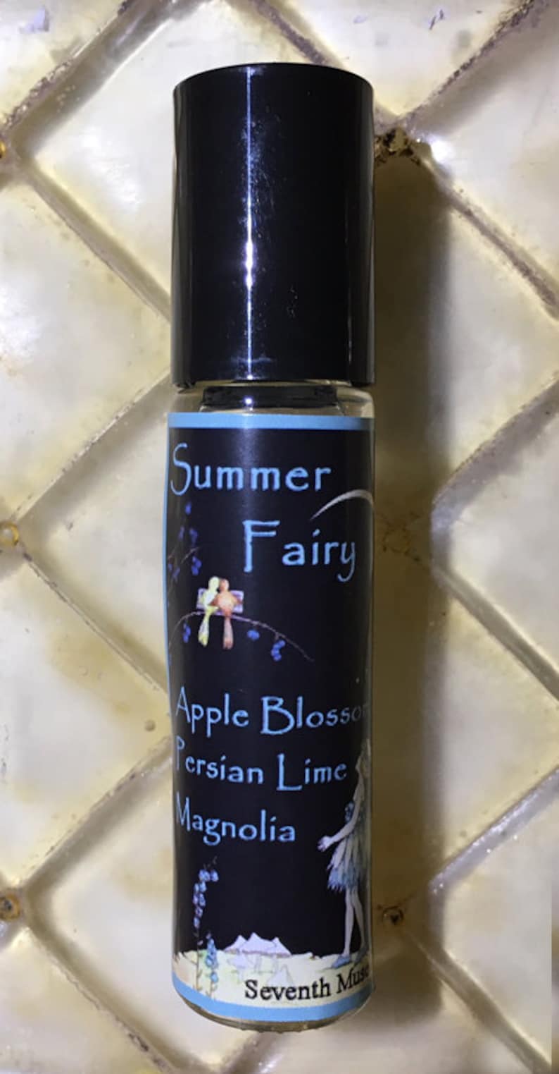 Fairy Blend Roll-On Perfume Oils Autumn Fairy, Winter Fairy, Summer Fairy or Spring Fairy Summer Fairy