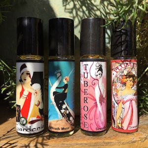 Decolleté-parfumoliën: jasmijn, gardenia, tuberoos of plumeria