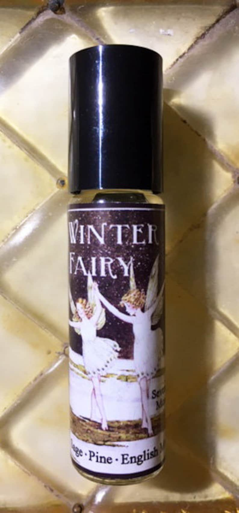 Fairy Blend Roll-On Perfume Oils Autumn Fairy, Winter Fairy, Summer Fairy or Spring Fairy Winter Fairy