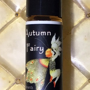 Fairy Blend Roll-On Perfume Oils Autumn Fairy, Winter Fairy, Summer Fairy or Spring Fairy Autumn Fairy