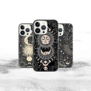 Tarot phone case Cover fit for iPhone 15 Pro Max, 14, 13, 12, 11, 8, 7 Plus, Samsung S23 Ultra, S22, S21, S20 Protective & Stylish