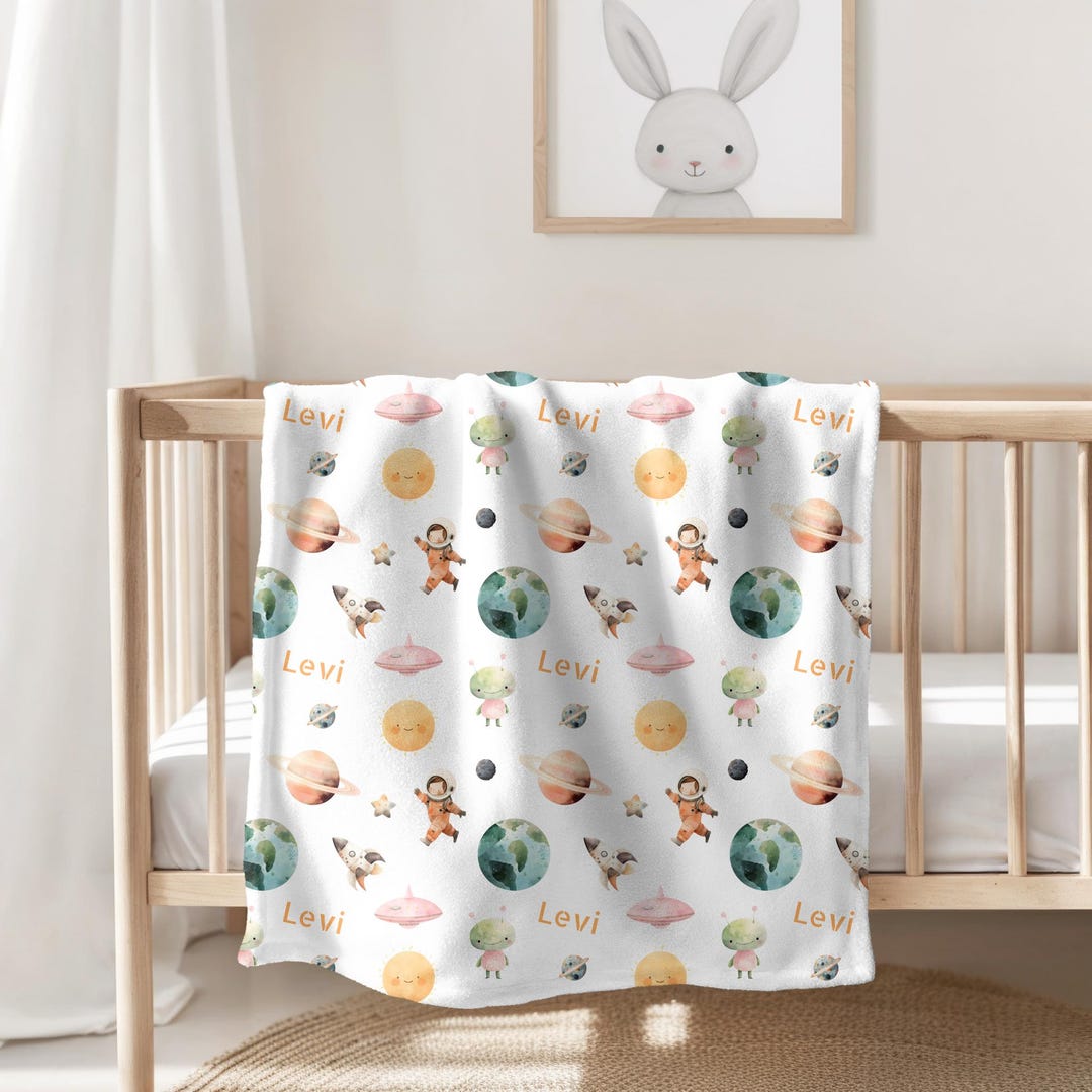 Astronaut Bunny Blanket