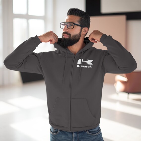 カワサキ ジップパーカー | モーターサイクルグラフィックジャケット
