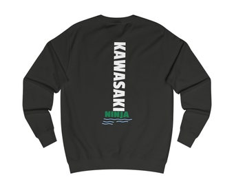 Kawasaki Ninja, Unisex Sweatshirt, Motorcycle Graphic Tee Shirt, Gift for Him, Fathers Day Gift, Birthday Gift, Biker Gift, The Legend