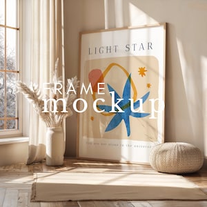 Vertical Frame Mockup Thin Wood Frame Mockup Elegant Winter Vertical Frame Mockup Photoshop Photopea Mockup Din A ISO Frame Glass Reflection