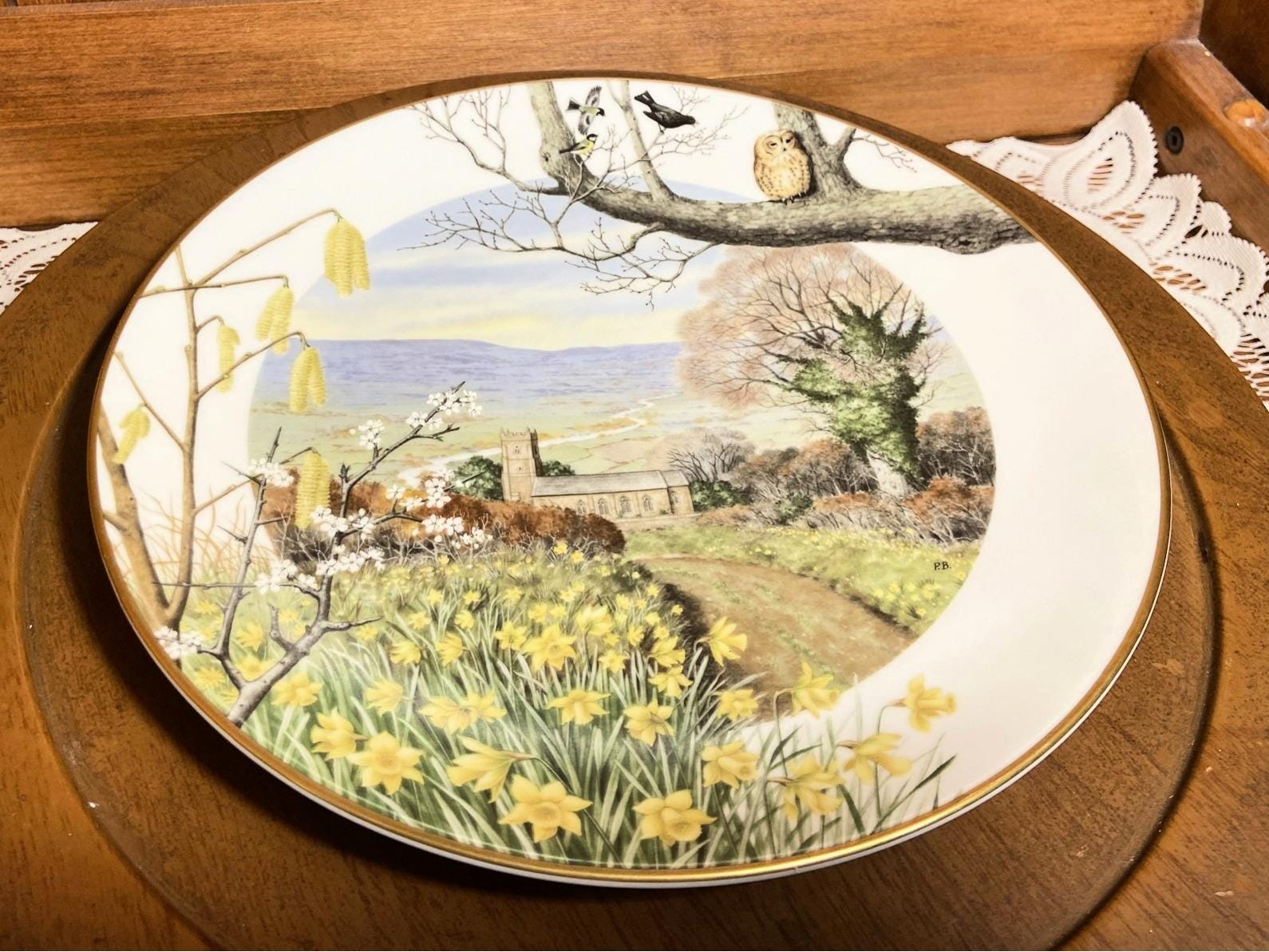 1979 Peter Barrett Plates - Etsy