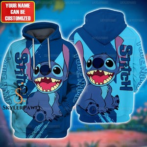 【oan】Stitch Hoodie Stitch Hoodie - Etsy Canada