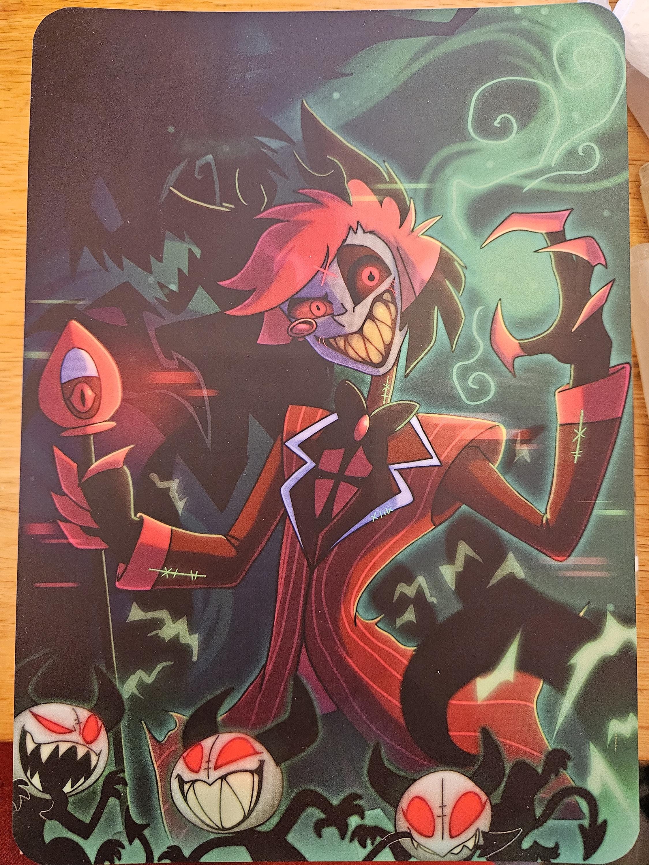 Hazbin hotel alastor poster - Etsy España