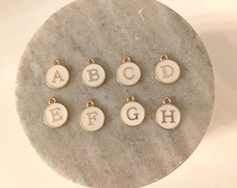 Personalized letter initial charm- Add on ONLY to item you have already purchased!