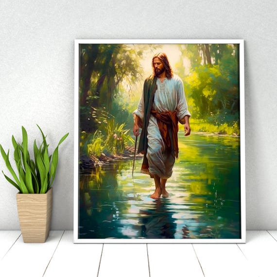 Walk With Jesus {Acrylic Decor} Walk With Jesus {Acrylic Decor}