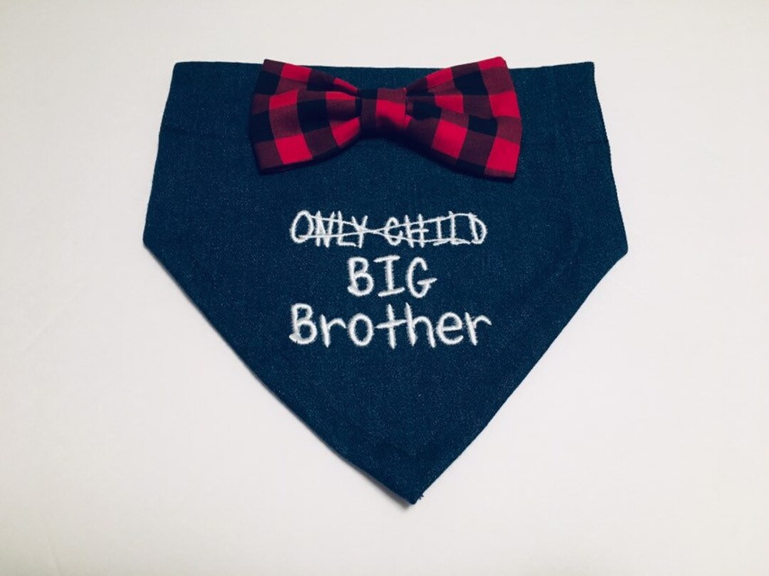 Gender Reveal Dog Bandana Embroidery, Dog Bandana Pregnancy Announcement, New Infant Bandana Mom