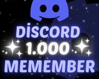 1.000 AKTIVE DISCORD MITGLIEDER