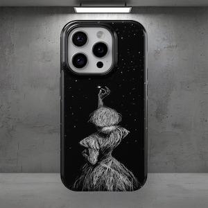 Ethreal Star Phone Case Gazer Art Cover fit for iPhone 17 Pro Max, 16e, 15, 14, 12 & Samsung S25 Ultra, S24 FE, A56, Pixel 10 XL, 9a, 8