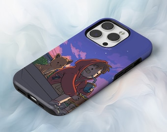 Cartoon Phone Case Cute Printed Cover fit for iPhone 17 Pro Max, 16e, 15, 14, 12 & Samsung S25 Ultra, S24 FE, A56, Pixel 10 XL, 9a, 8