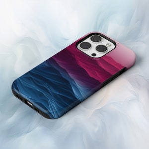 Gradient Minimalist Phone Case Artwork Cover fit for iPhone 17 Pro Max, 16e, 15, 14, 12 & Samsung S25 Ultra, S24 FE, A56, Pixel 10 XL, 9a, 8