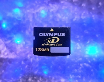 Original Olympus XD picture card Capacity 128mb xD Memory card for old digital cameras 128 mb by Samsung Korea