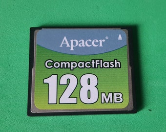 Apacer CF CompactFlash card 128mb AP-CF12811