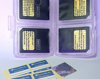 Original Olympus SmartMedia Memory Card Set For Digital fujifilm olympus Cameras Smart Media with case