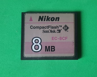 Nikon CF CompactFlash card 8mb Original