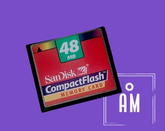 SanDisk CF CompactFlash card 48mb